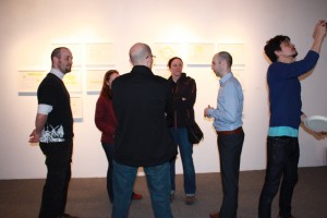 RR2 Conversing in front of Marc Ngui's work