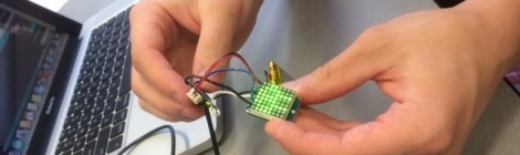 Space Invader LED display